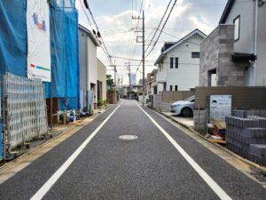 世田谷区駒沢二丁目　新築戸建　完成済み