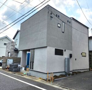 世田谷区駒沢二丁目　新築戸建　完成済み